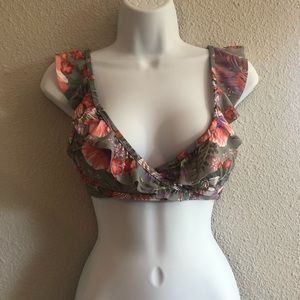 5 for $20 - Floral Bikini Top